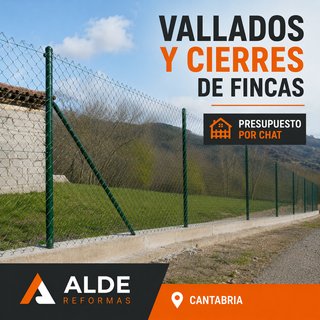 Vallados y cierres en Cantabria