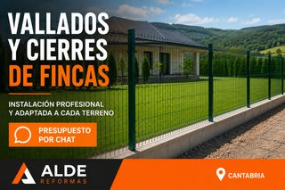 Vallados y cierres en Cantabria