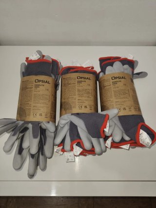 Pack 10 Pares Guantes Trabajo OPSIAL HANDLITE 200G