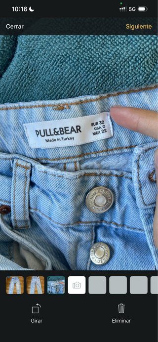 Vaqueros Pull&Bear tiro alto