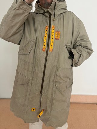Chaqueta Diesel Vintage Beige Multicolor