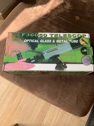 Telescopio F36050 Óptica Cristal