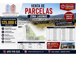 Terreno en venta en Universidad en Ourense