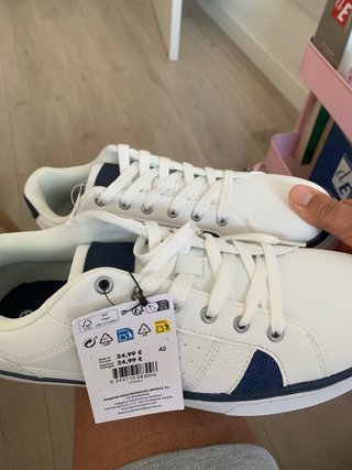 Zapatillas Silver Talla 42 Blancas