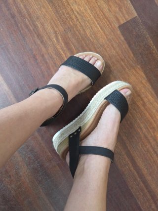 Sandalias Senda Plataforma Talla 37 Nuevas