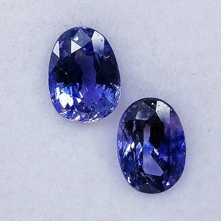 2 Zafiros Naturales 1.60 ct Certificado IGE
