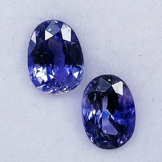 2 Zafiros Naturales 1.60 ct Certificado IGE