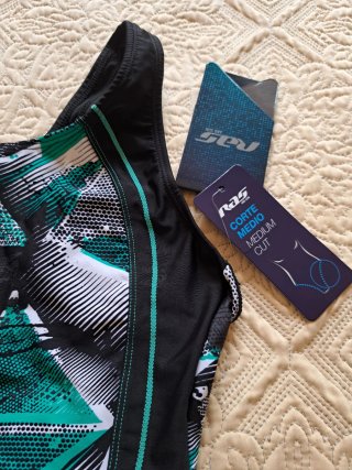 Bañador Natación Mujer RAS T.38 Nuevo