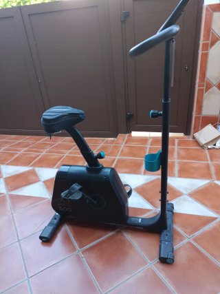 Bicicleta estática Domyos 500 06