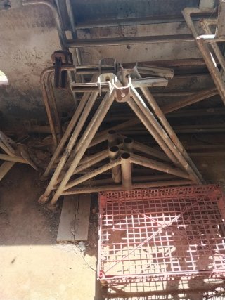 Andamio de construcción metálico