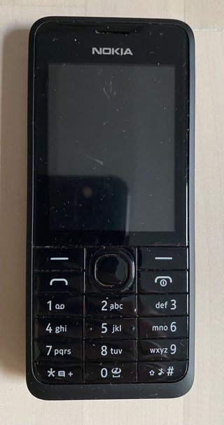 Teléfono Móvil Nokia 301 Negro