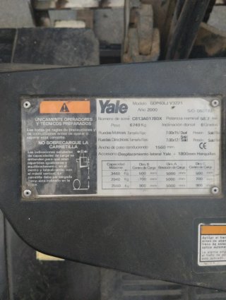 Carretilla elevadora Yale Diesel