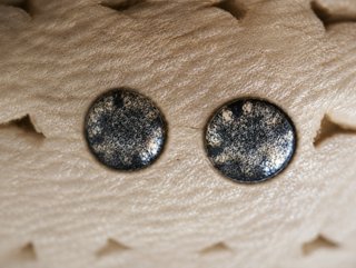 Pendientes azul y Plateados