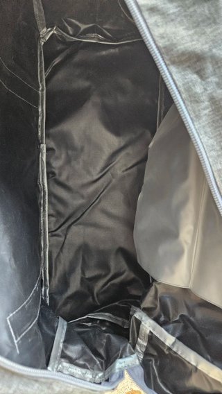 Bolsa de viaje gris