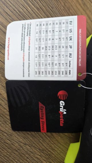 Zapatillas Ciclismo La Grupetta Automático NUEVAS