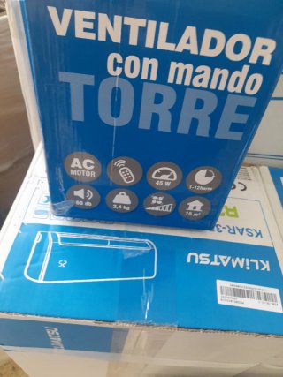 Ventilador Torre con Mando