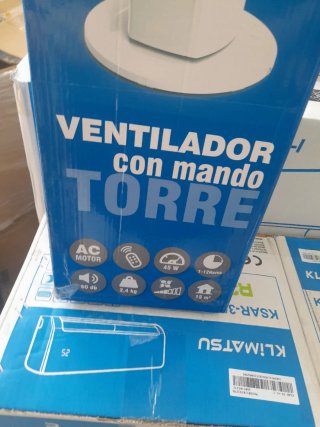Ventilador Torre con Mando
