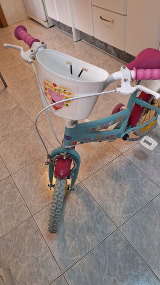 Bicicleta Peppa Pig 16 con Ruedines