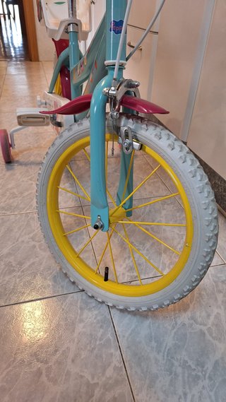 Bicicleta Peppa Pig 16 con Ruedines