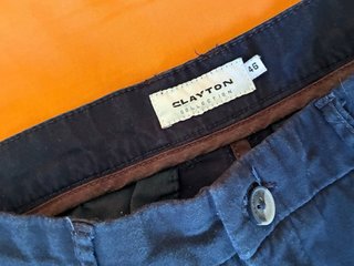 Pantaloni Blu Clayton Uomo