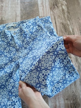 Confezione Pantaloni Zara e Camicia Blu Taglia S