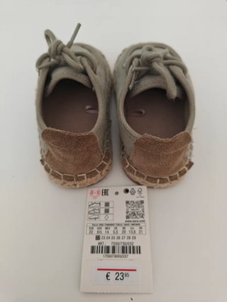 Alpargatas niño Zara Studio T22