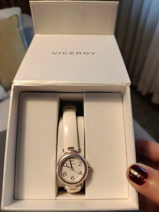 Reloj Viceroy Niña Blanco y Rosa