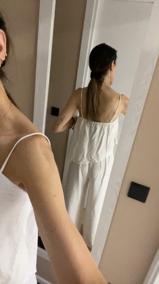 Conjunto Verano Blanco Talla Única 34 a 38