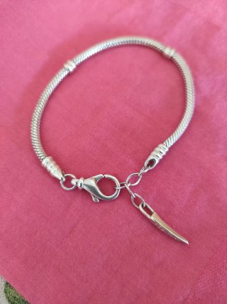 Pulsera Bacio Plata
