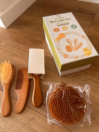 Set Spazzole e Pettine Bambino Legno