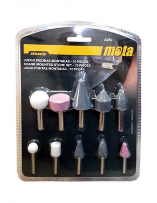 Juego 10 Piedras Montadas Mota Classic
