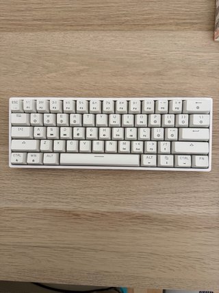 Tastiera Epomaker GK61 Bianca