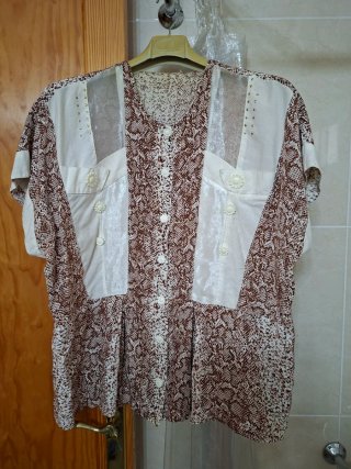 Blusa Talla 52-54 Negra