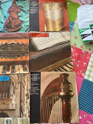Lote Vinilos Historia de la Música y Piano