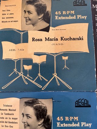 Lote Vinilos Historia de la Música y Piano
