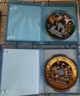 Pack Blu-ray Hotel Transilvania 3 y Peter Rabbit