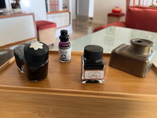 Tinta Montblanc Negra 50ml