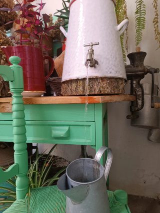 Cafetera Antigua Francesa Grande