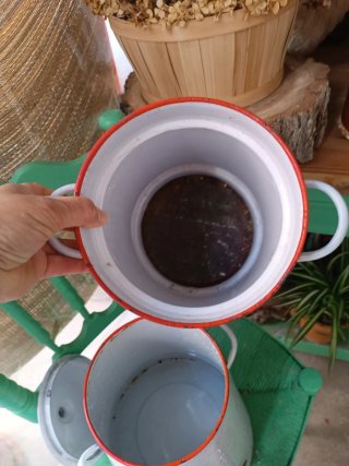 Cafetera Antigua Francesa Grande