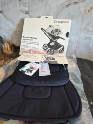 Conjunto bugaboo Fox 5 AZUL INDIGO fox/camaleón