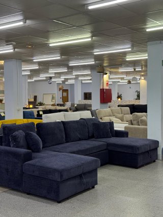 LIQUIDAMOS sofa cama doble chaiselongue con arcon