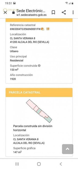 Chalet en venta en Alcalá del Río