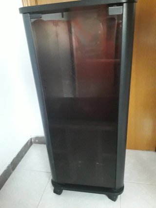 Mueble para minicadena negro