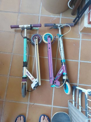 2 Patinetes Oxelo Regalo