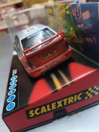 Scalextric Hyundai Accent WRC efecto barro
