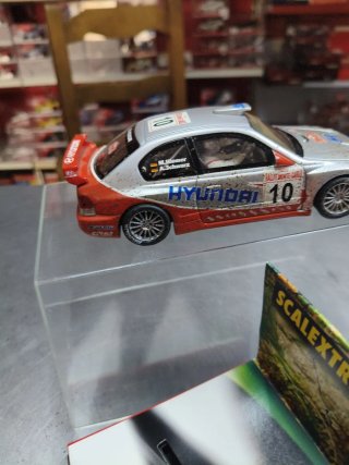 Scalextric Hyundai Accent WRC efecto barro