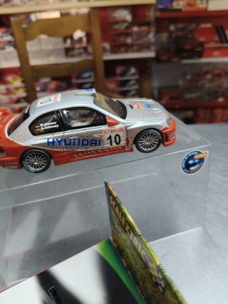 Scalextric Hyundai Accent WRC efecto barro