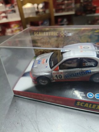 Scalextric Hyundai Accent WRC efecto barro