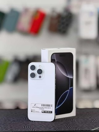 iPhone 16 Pro 128GB Blanco Titanio