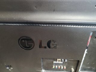 Televisión LG Negra